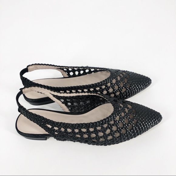 Something Navy Larissa Slingback Shoes Sz 7 - Picture 3 of 5